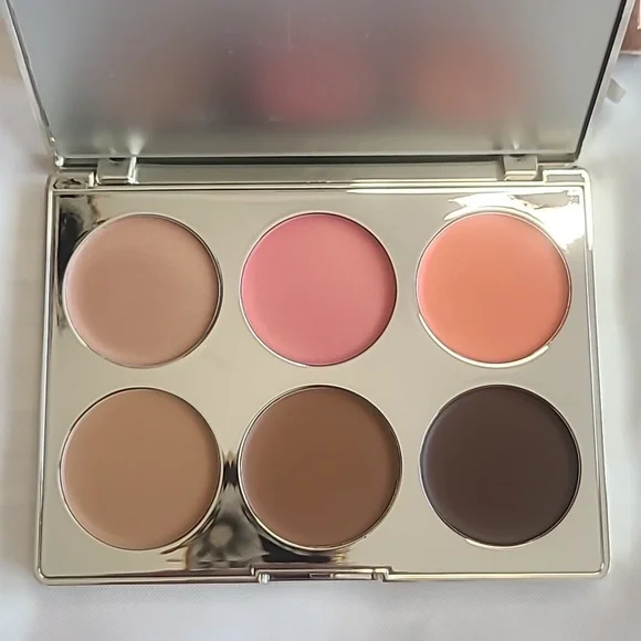 Iconic London Multi-use Cream Blush, Bronze and Highlight Palette any skin tone - Picture 5 of 5